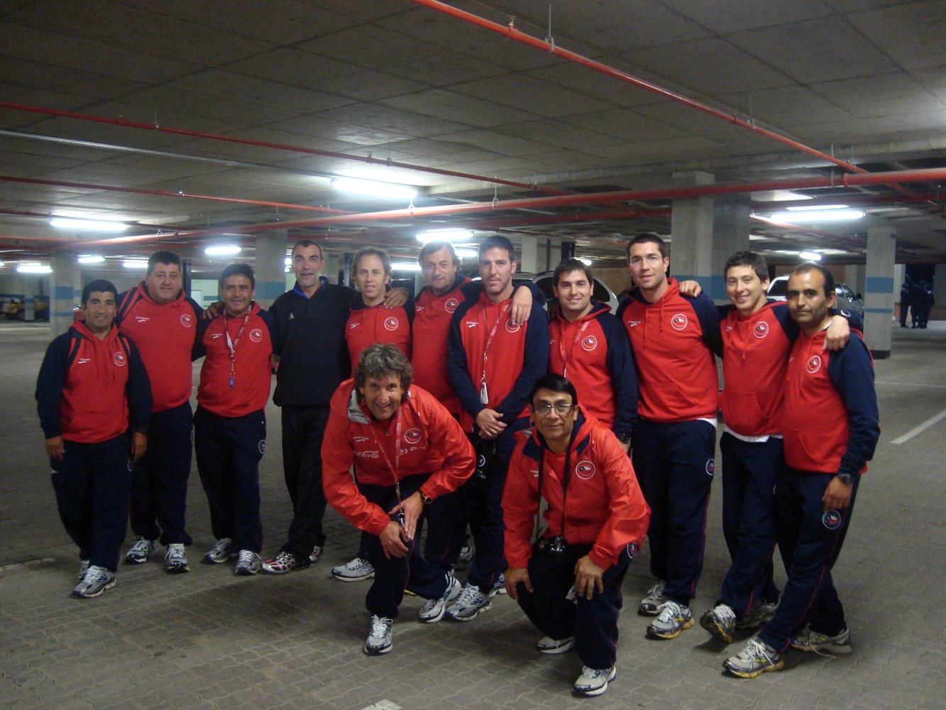 Cuerpo técnico y staff de Chile en Sudáfrica 2010